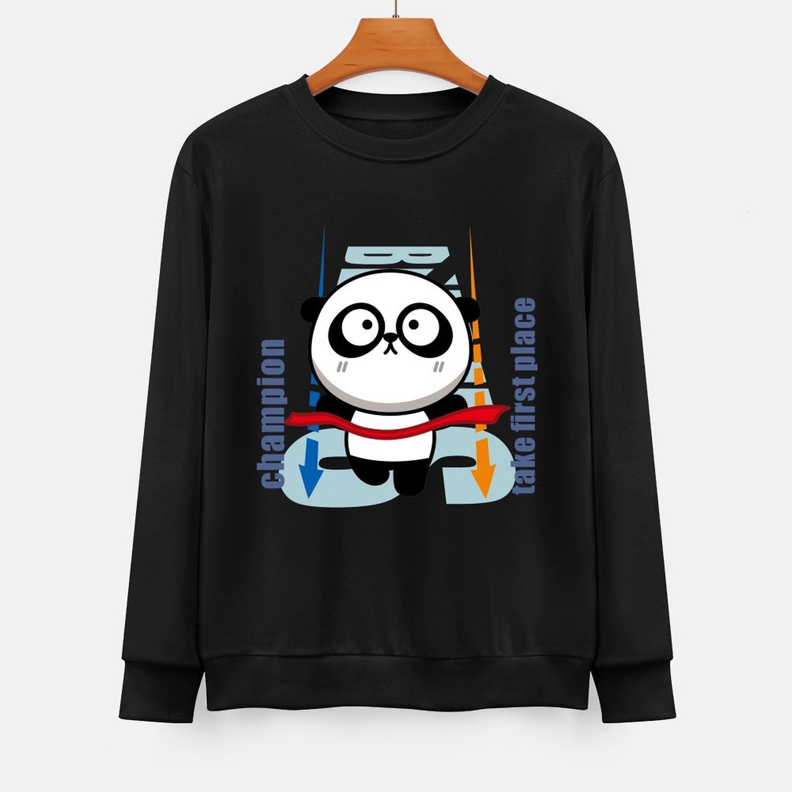 Front Patterned Long Sleeve TopDesign-Your-Own Recycled